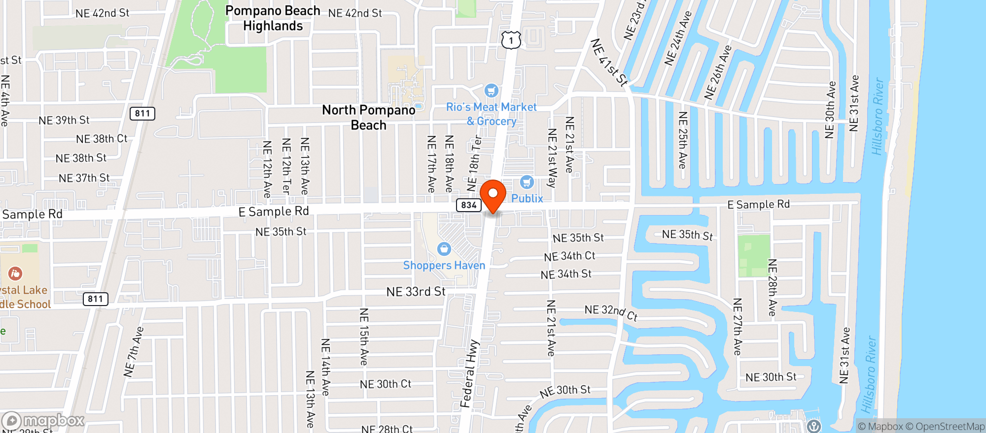 Map showing Cvs Pharmacy