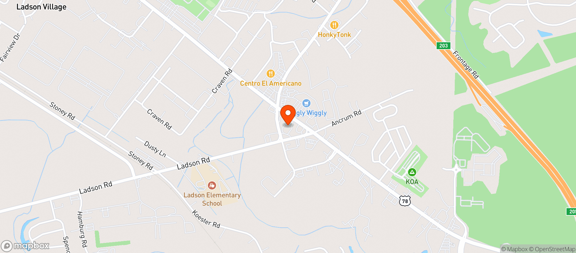 Map showing Cvs Pharmacy