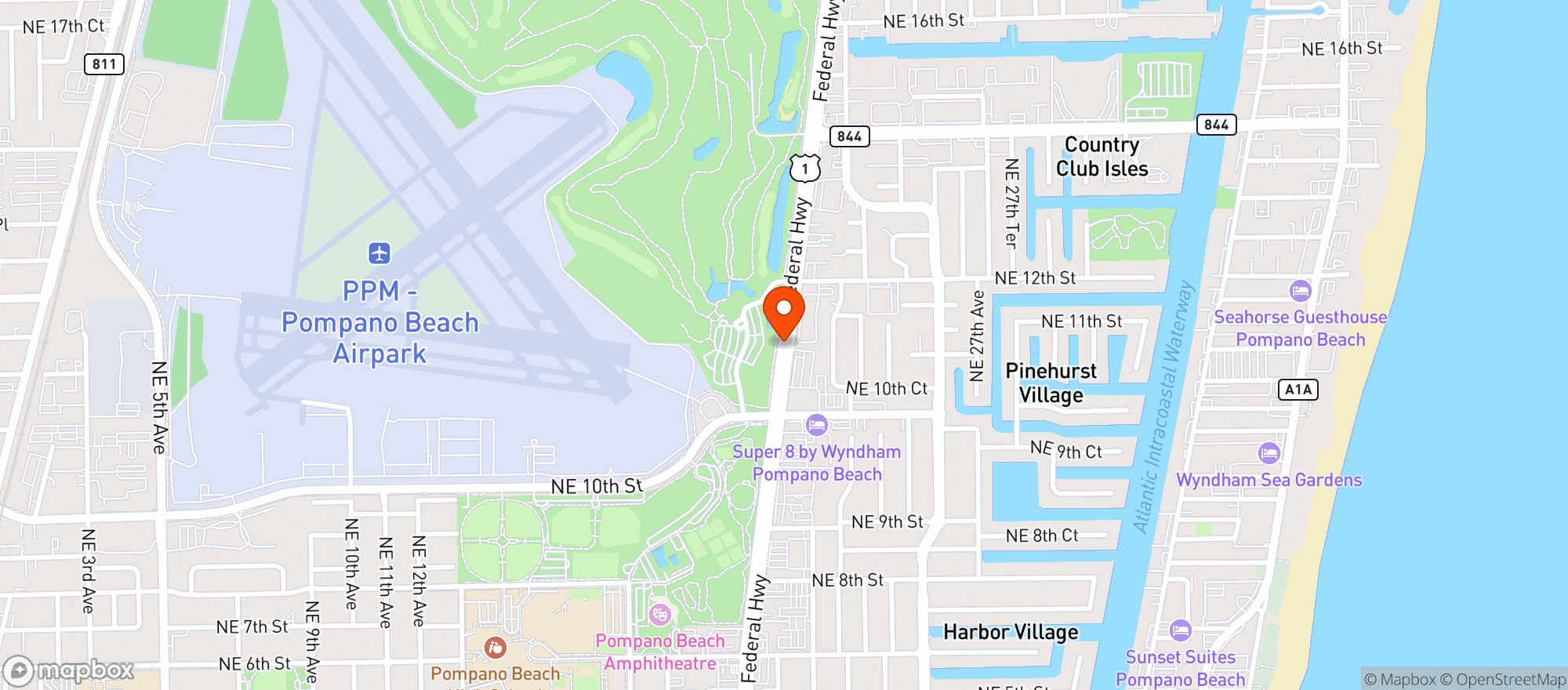 Map showing Galuppis
