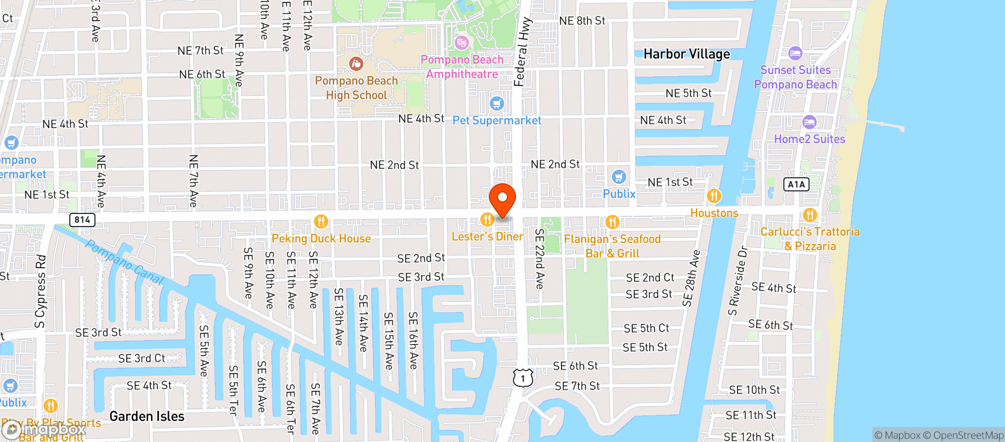 Map showing Cvs Pharmacy #2848