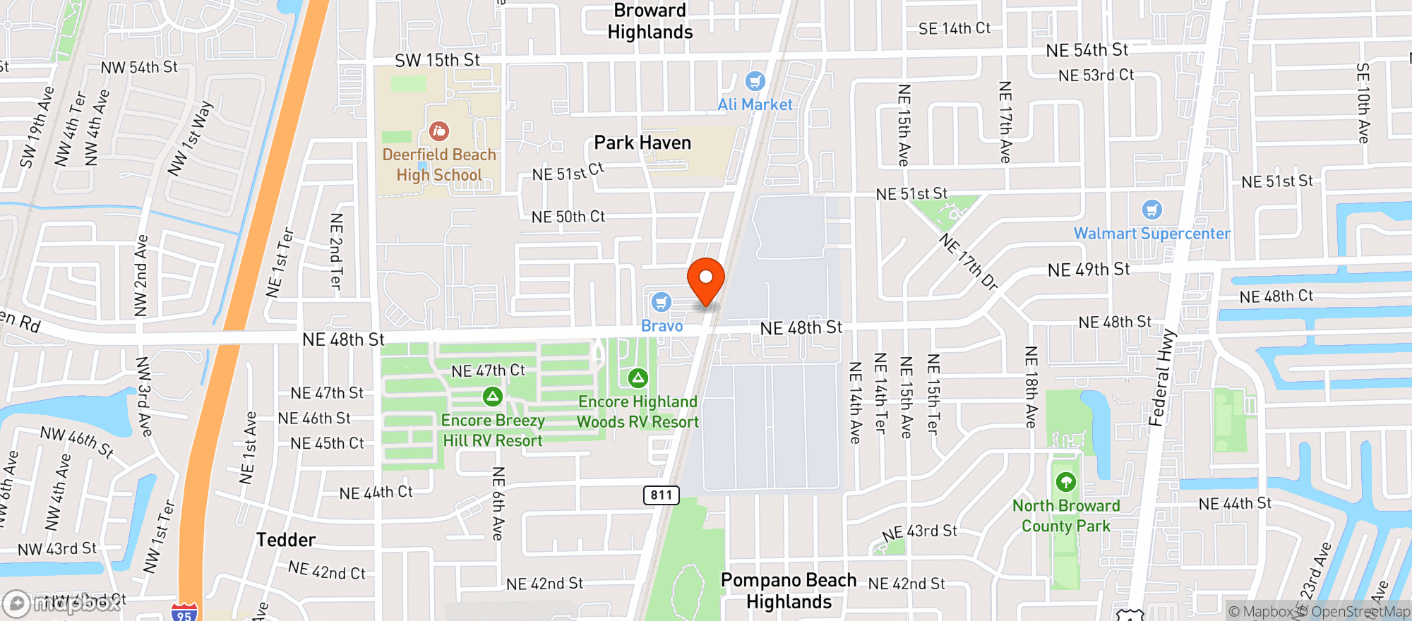 Map showing Haluche Restaurant & Burgers