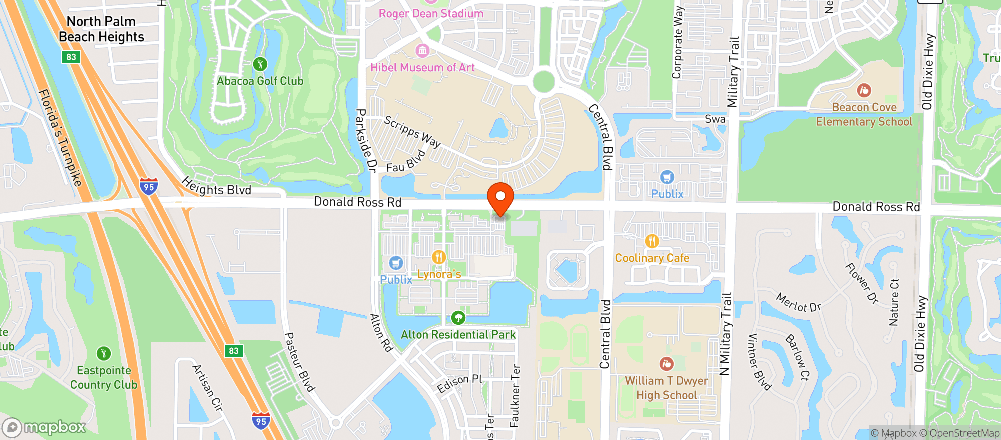 Map showing Munchie Shop