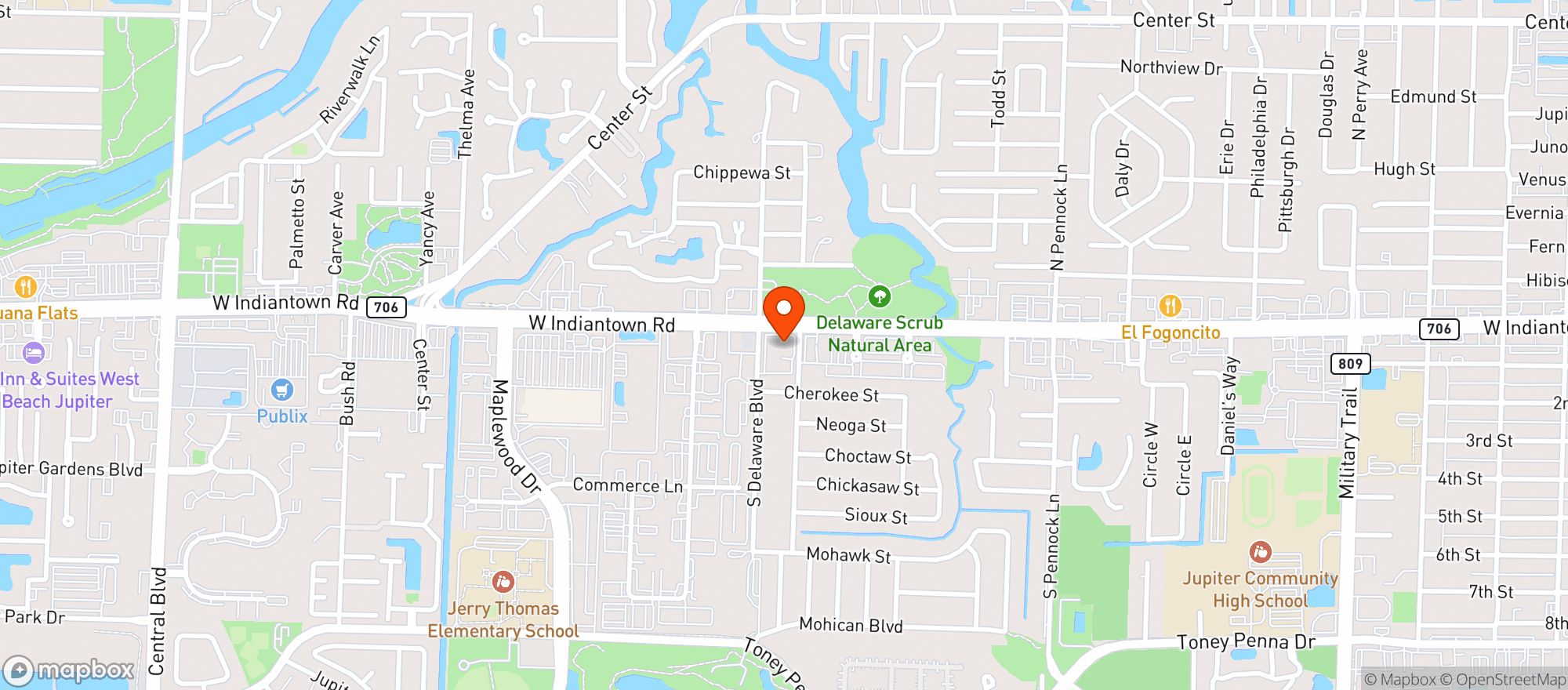 Map showing Abc Liquors #162