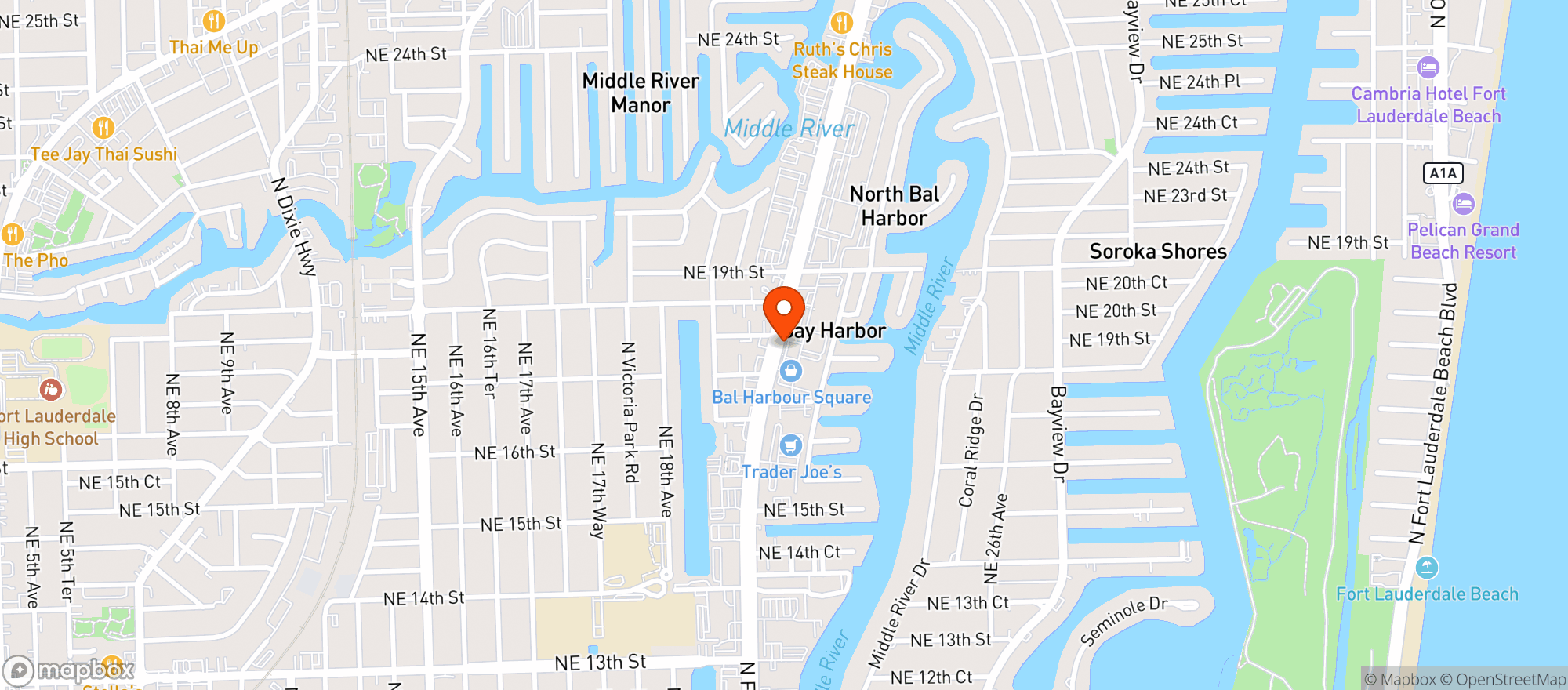 Map showing Total Wine & More