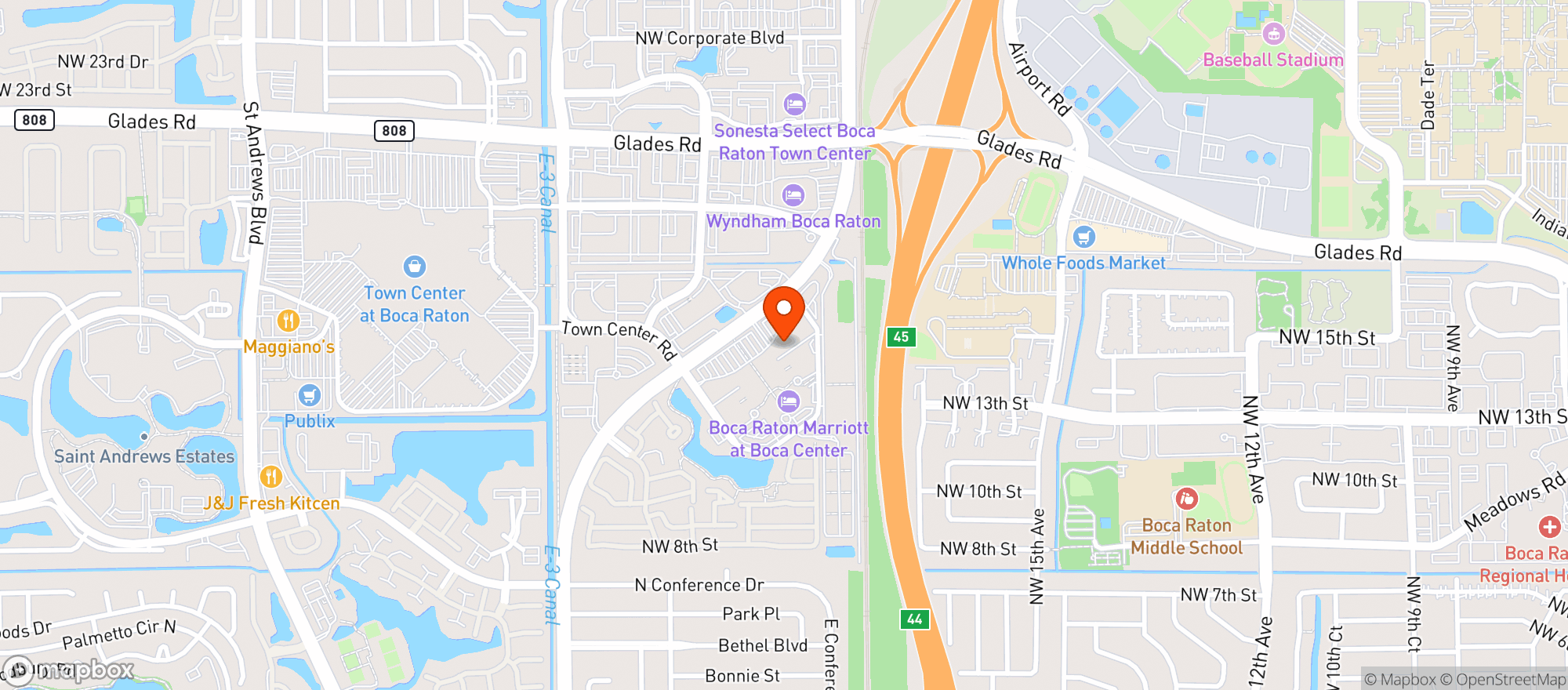 Map showing Tap 42
