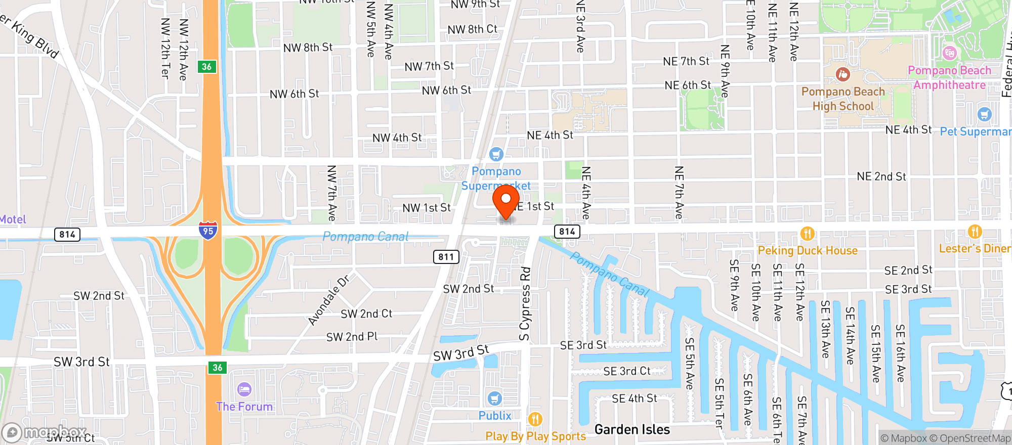 Map showing Westar