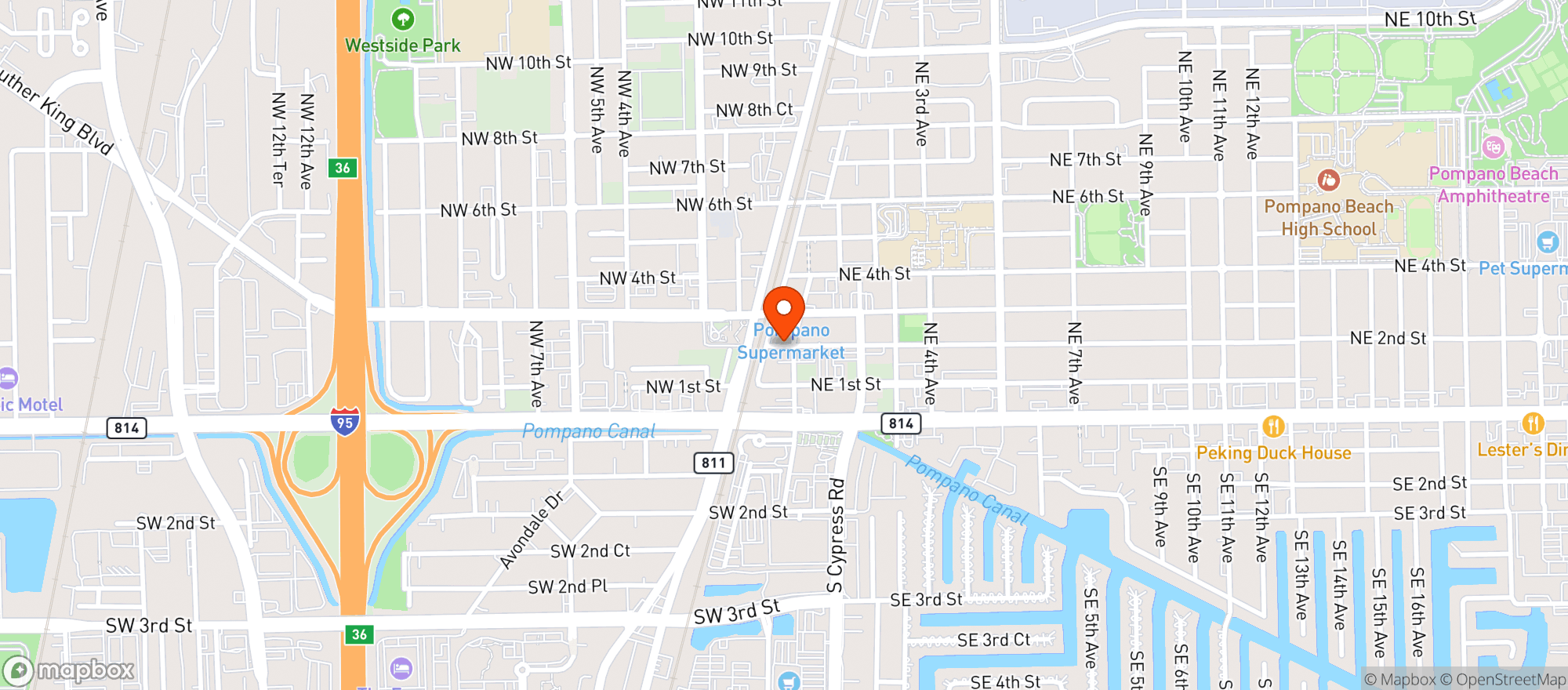 Map showing Pure Wellness Dispensary