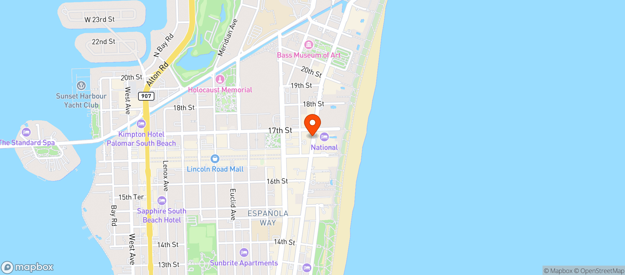 Map showing I LOVE LIQUOR #2