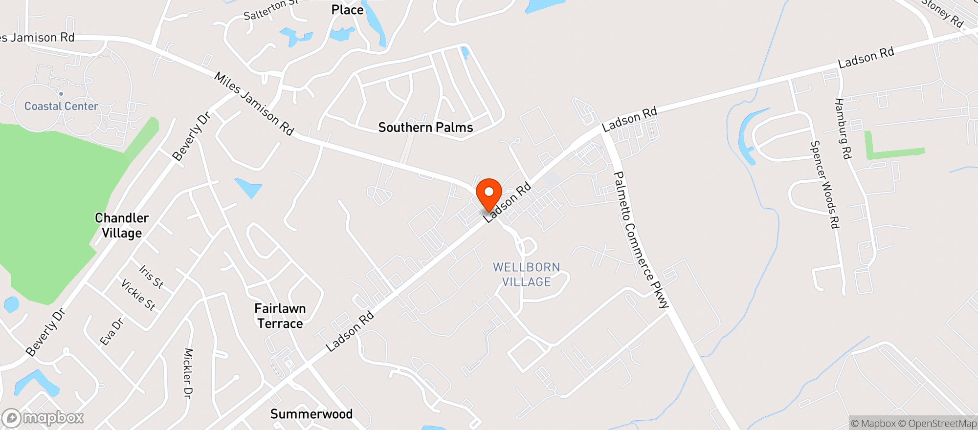 Map showing 7 Eleven