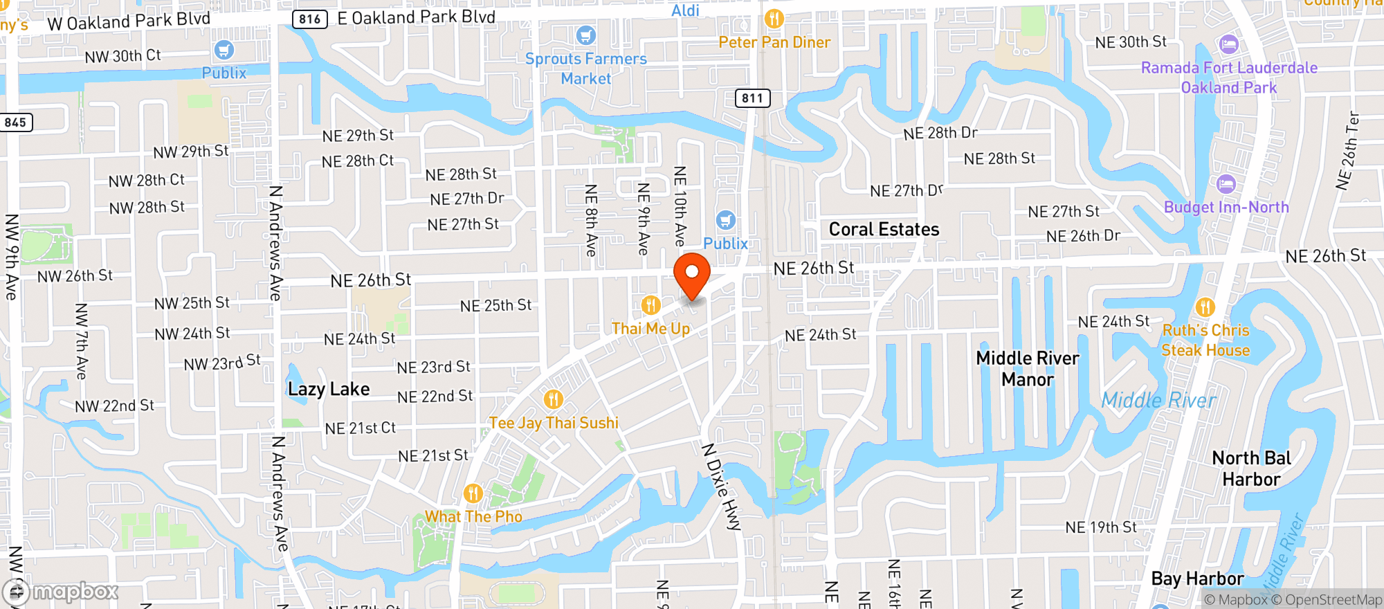 Map showing Lit