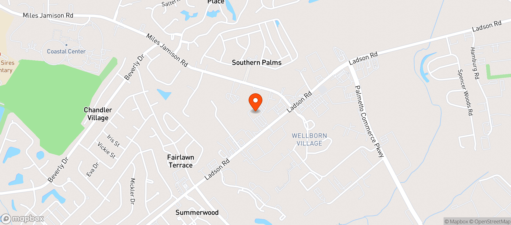 Map showing Food Lion