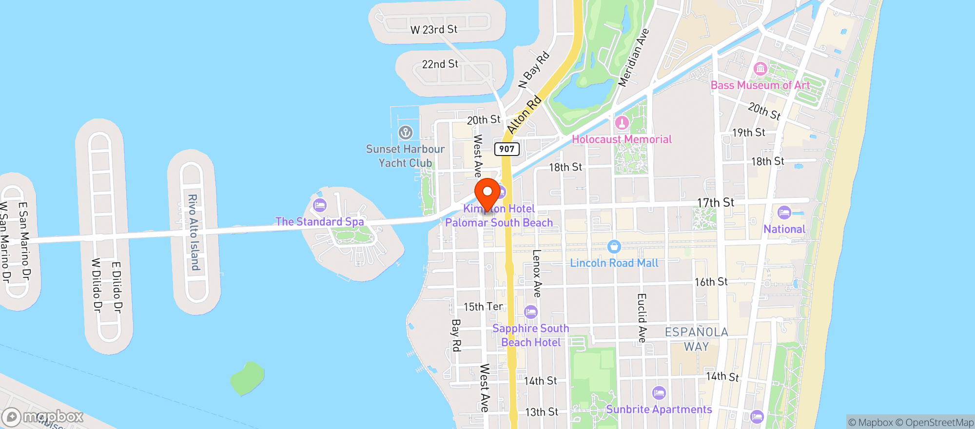 Map showing Trader Joes #779