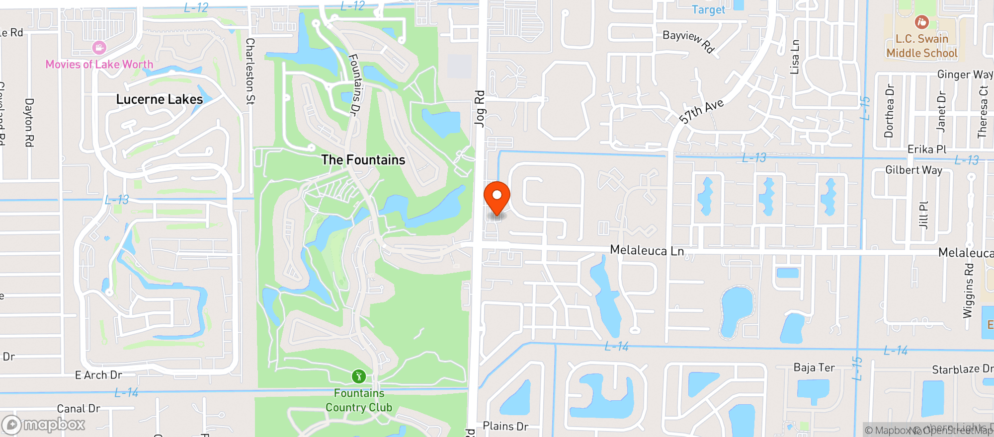 Map showing Eagle Grill & Oyster Bar