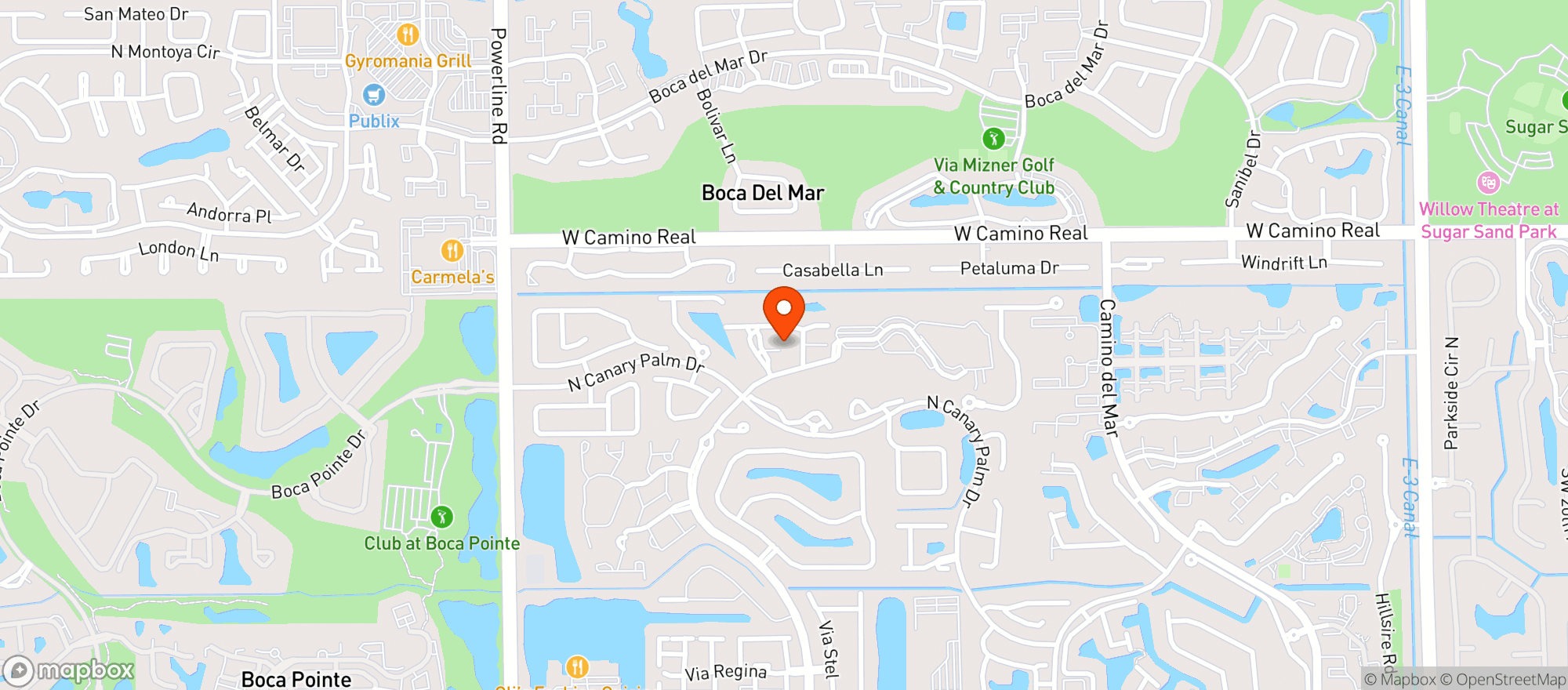 Map showing Vapes and More Pompano