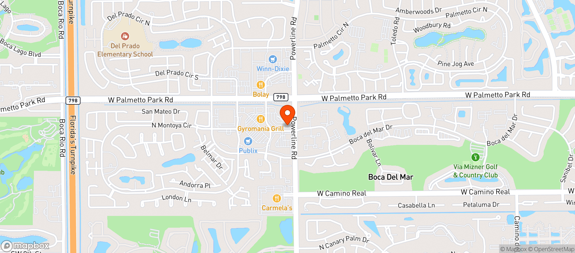 Map showing Star Wine & Spirits 14