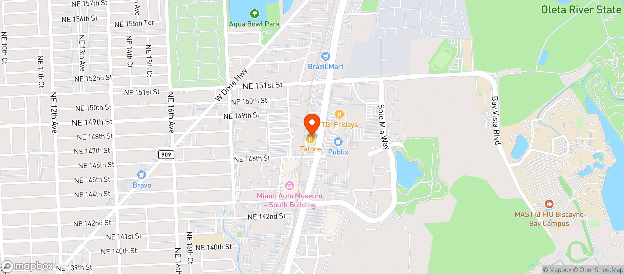 Map showing Total Wine & More