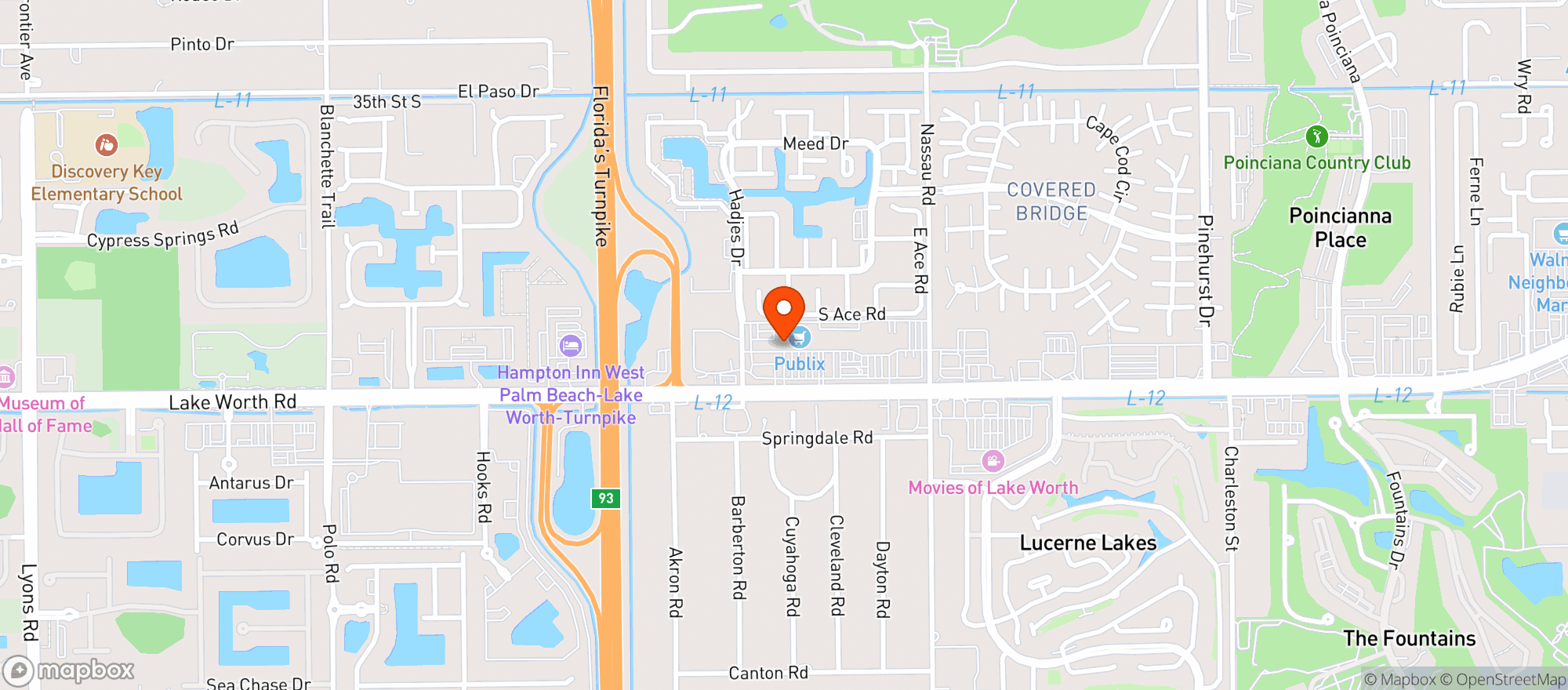Map showing Around the Liquor