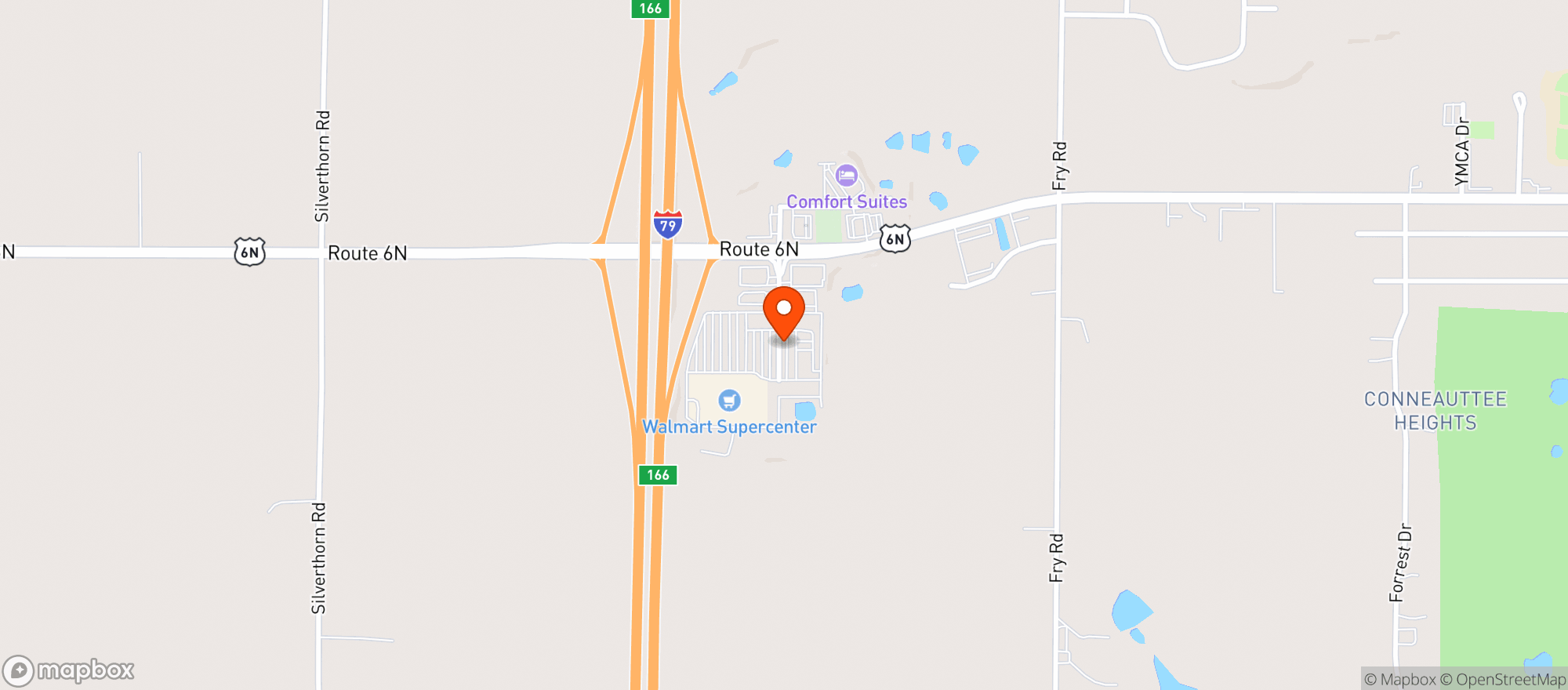 Map showing JOE BEER