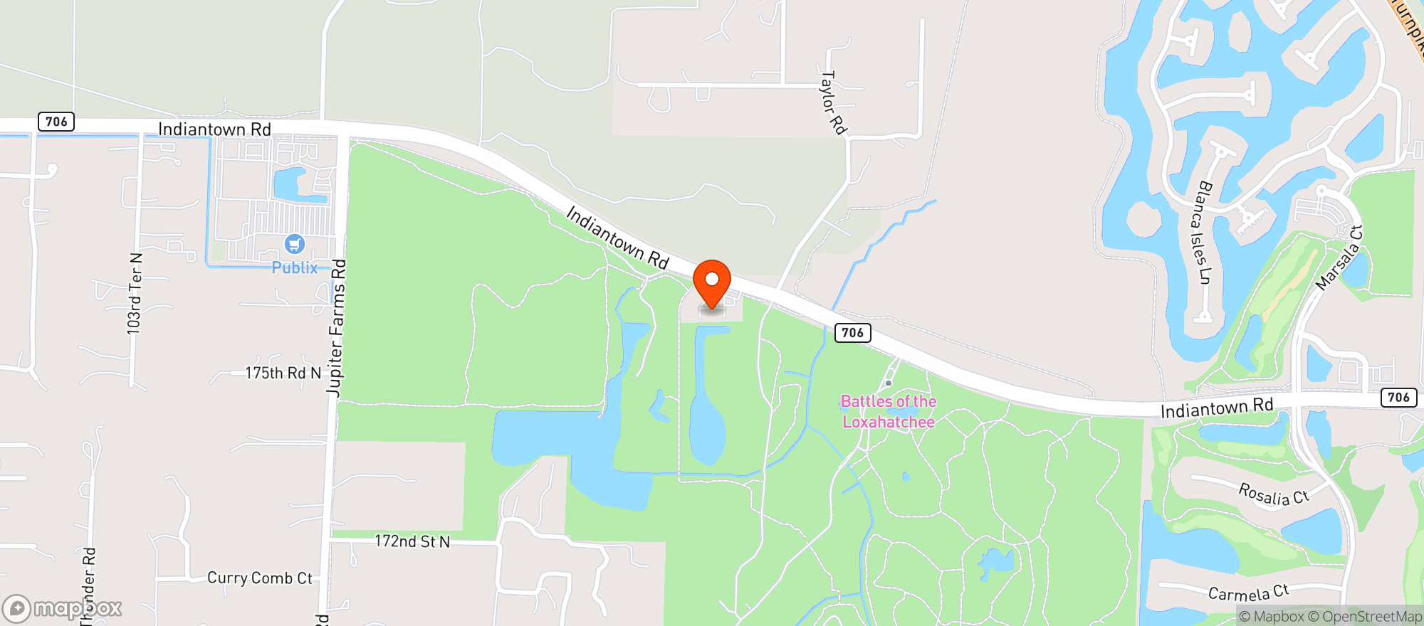 Map showing Liquor Village