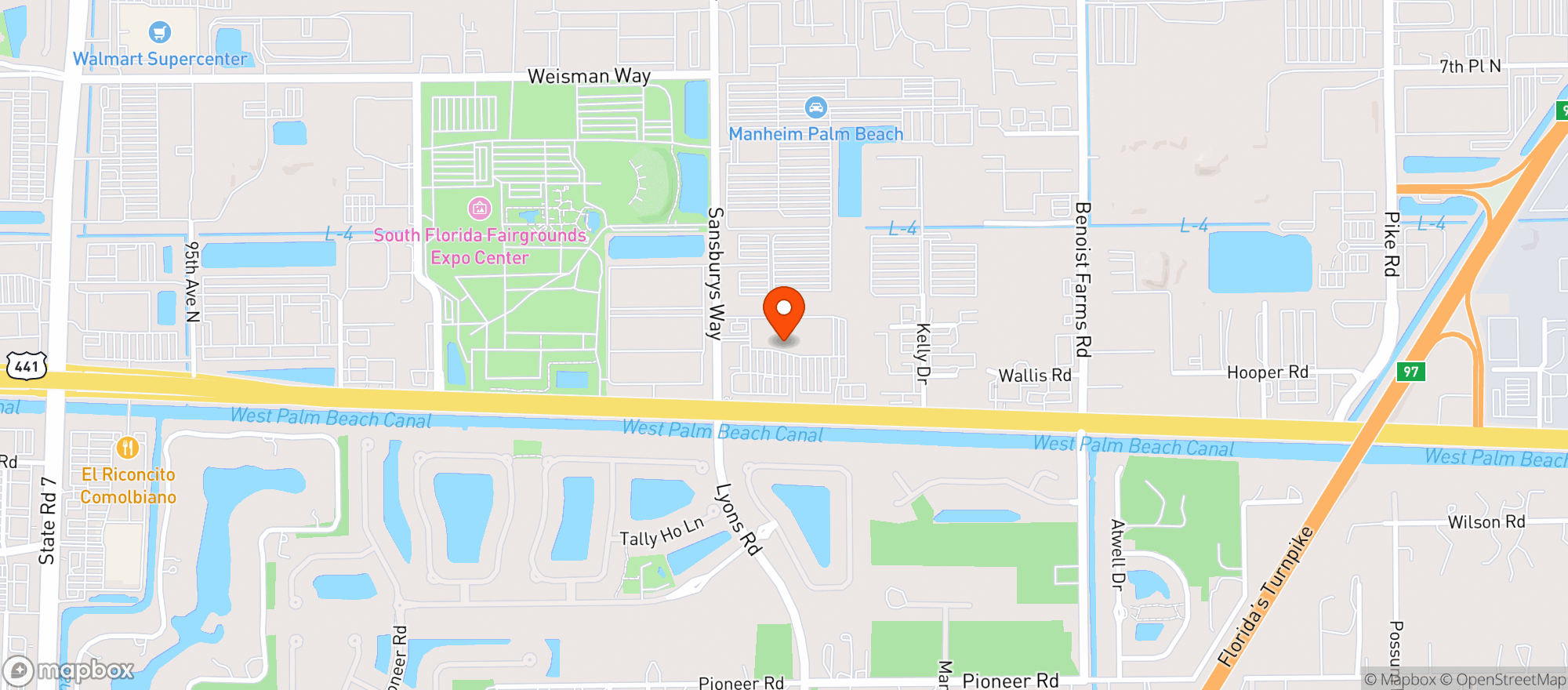 Map showing Gnc