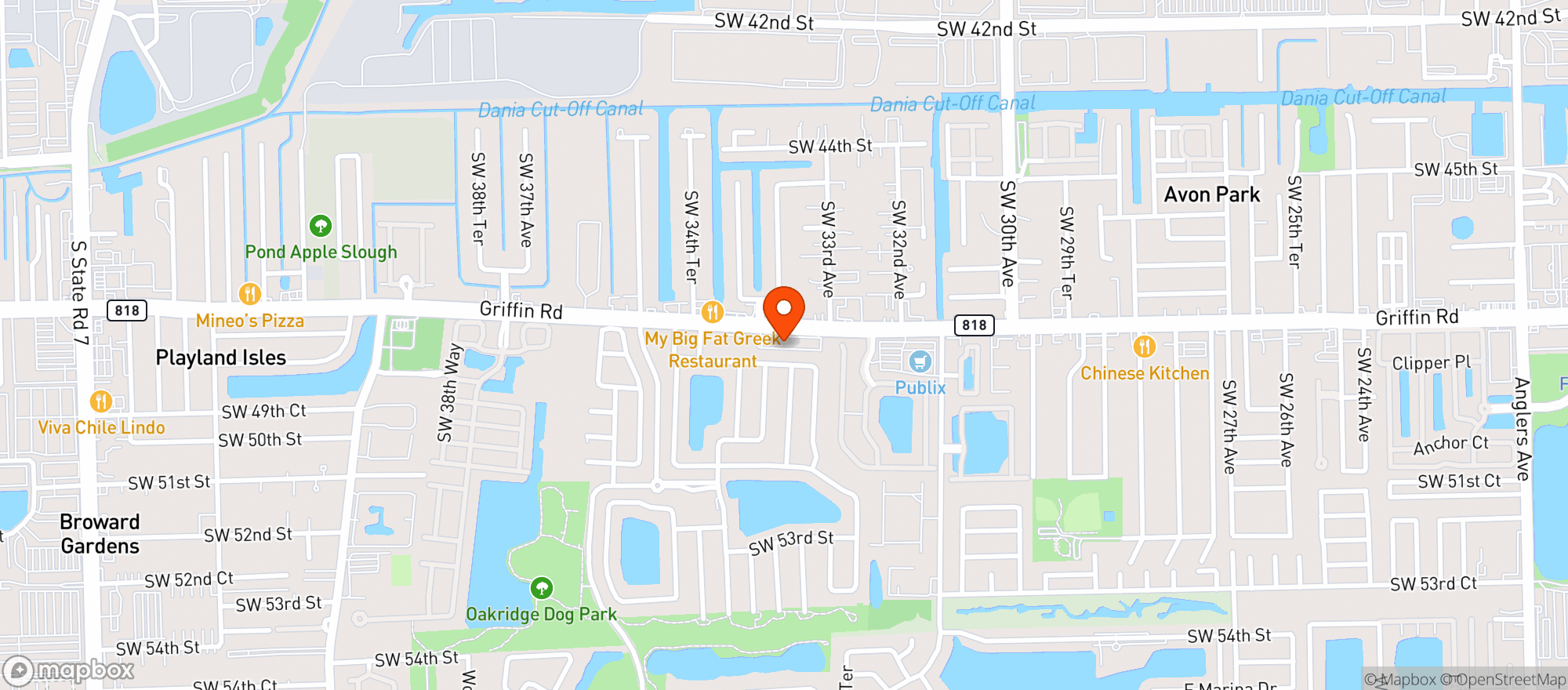 Map showing Vapor Life