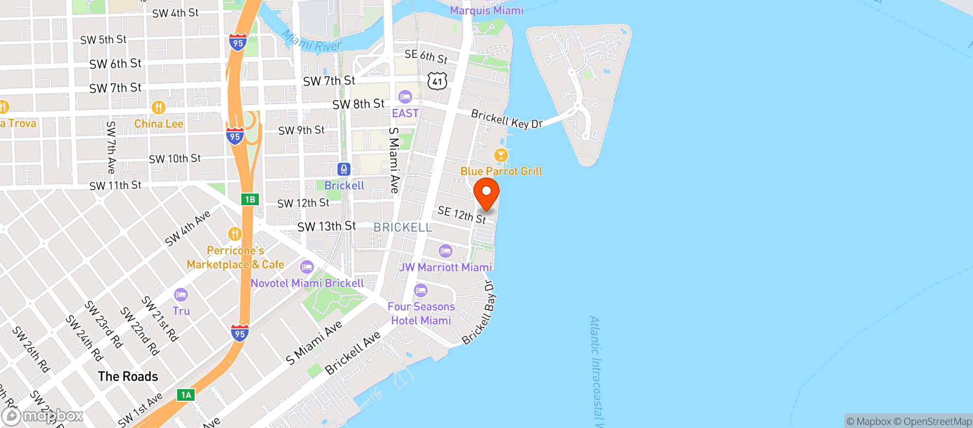 Map showing Crazy About You