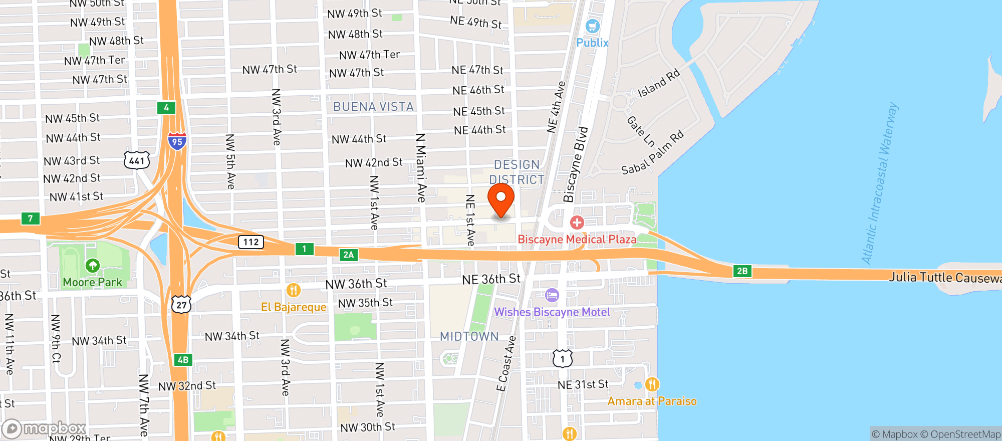 Map showing Hot Lime