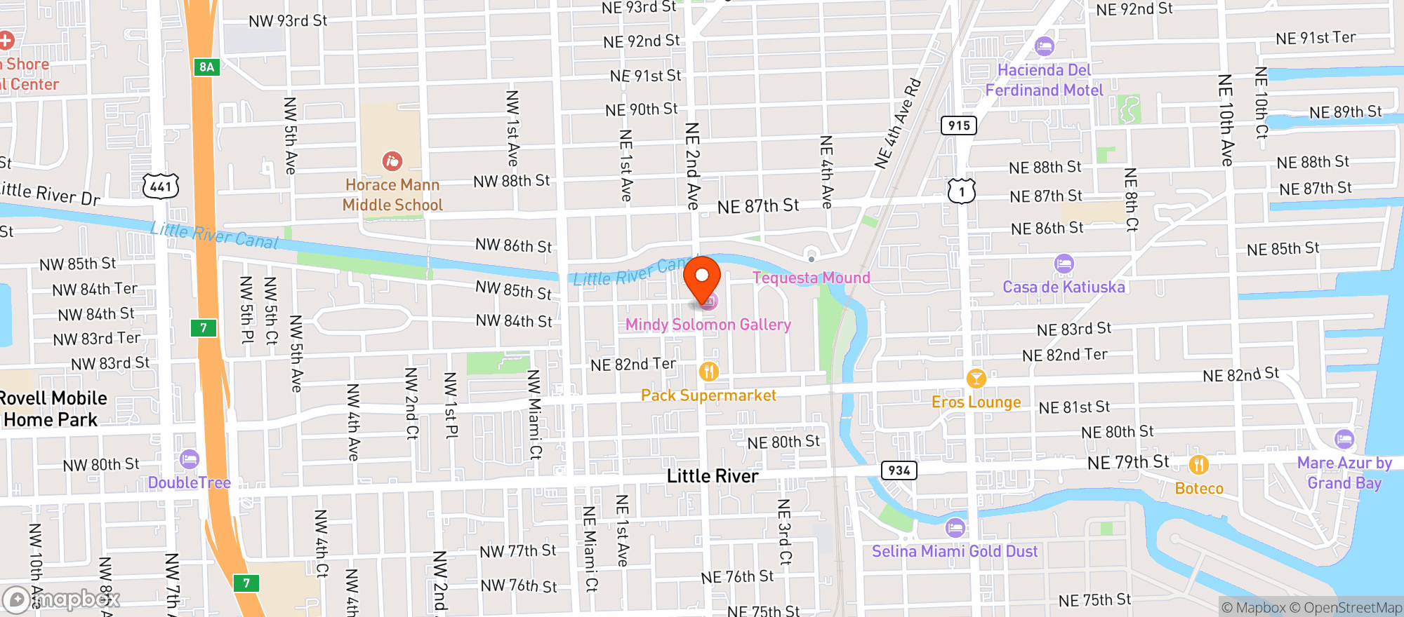 Map showing Fullfoods LLC