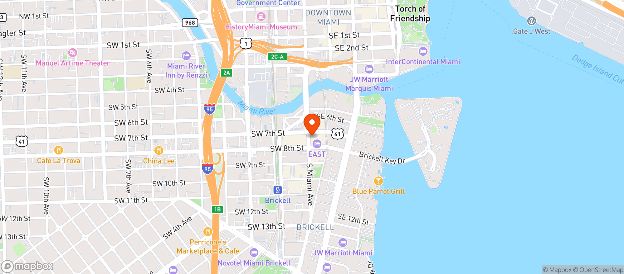 Map showing Puttshack