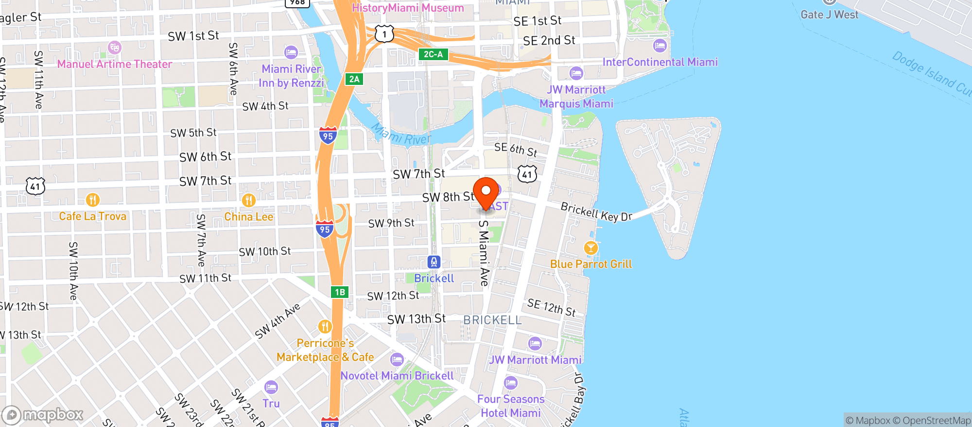 Map showing Kaori