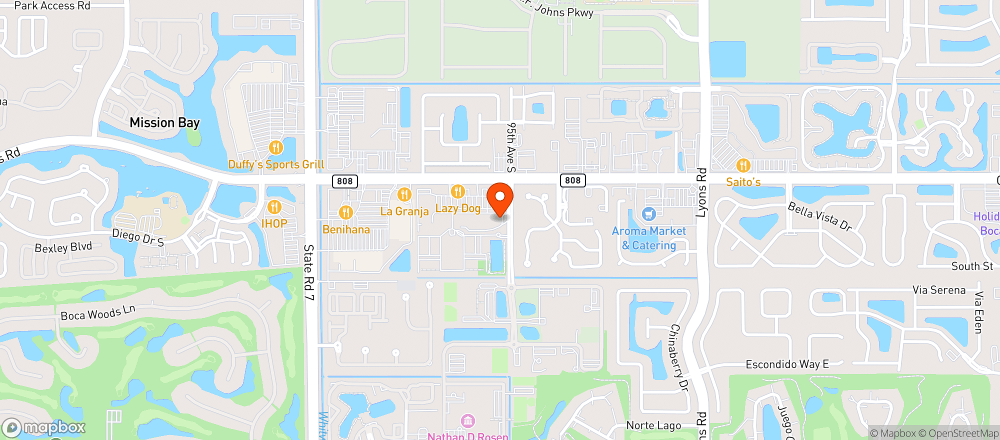 Map showing Whole Foods Market