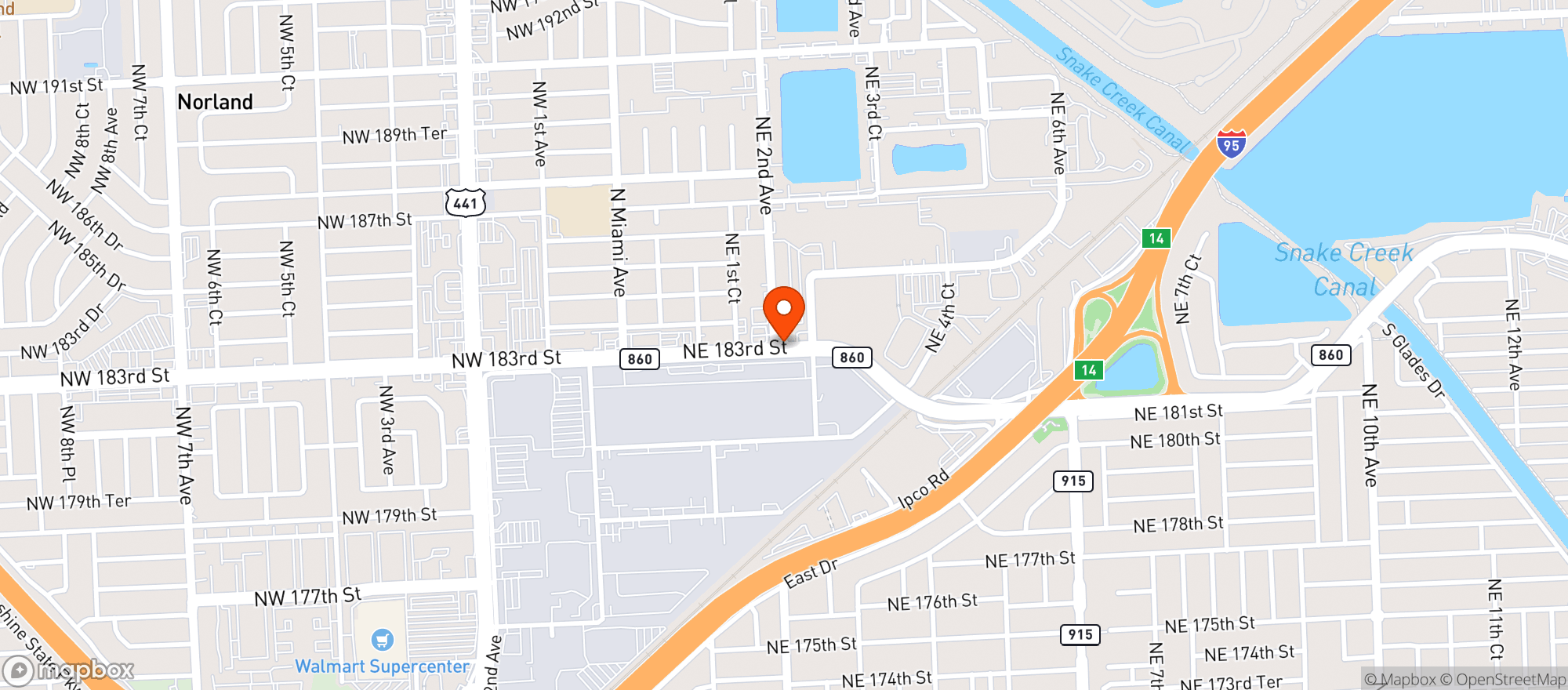 Map showing Exprezo