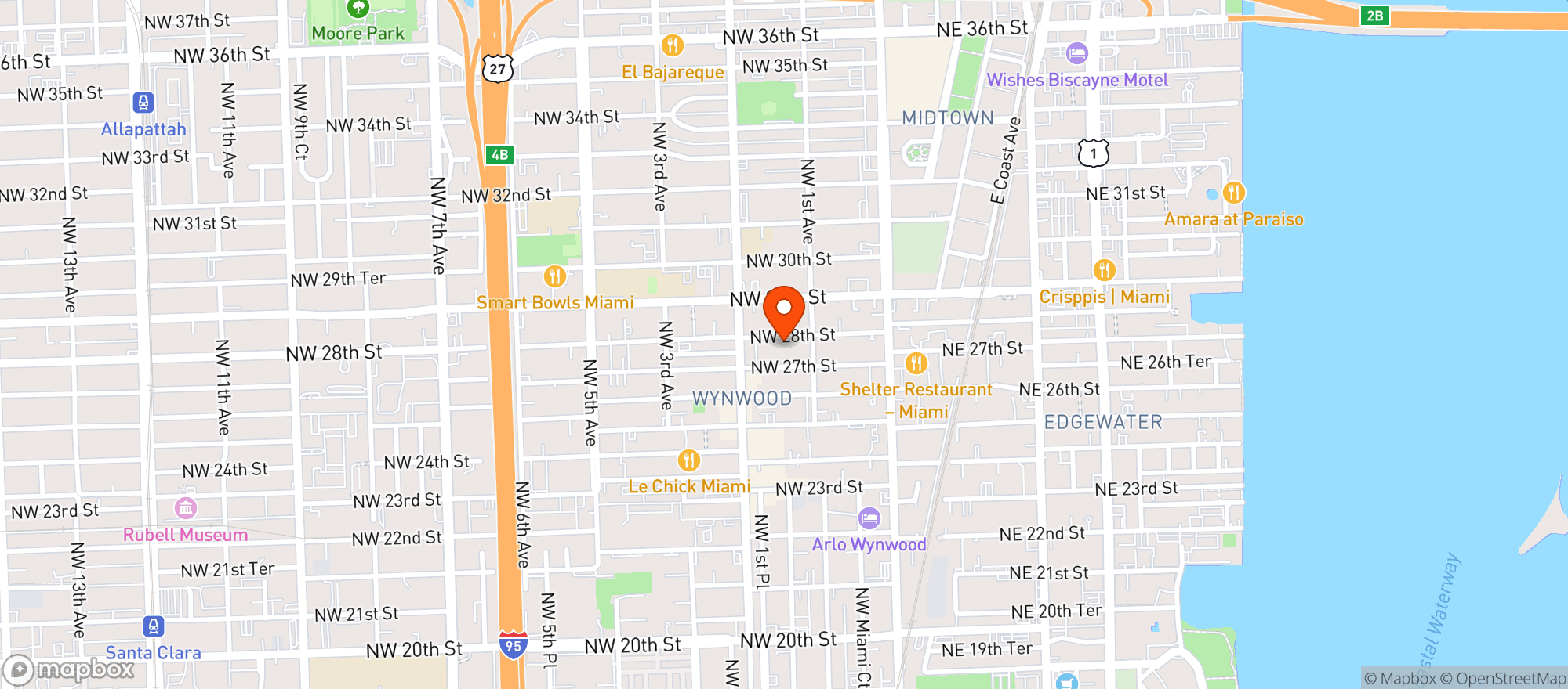 Map showing Presidente Bar