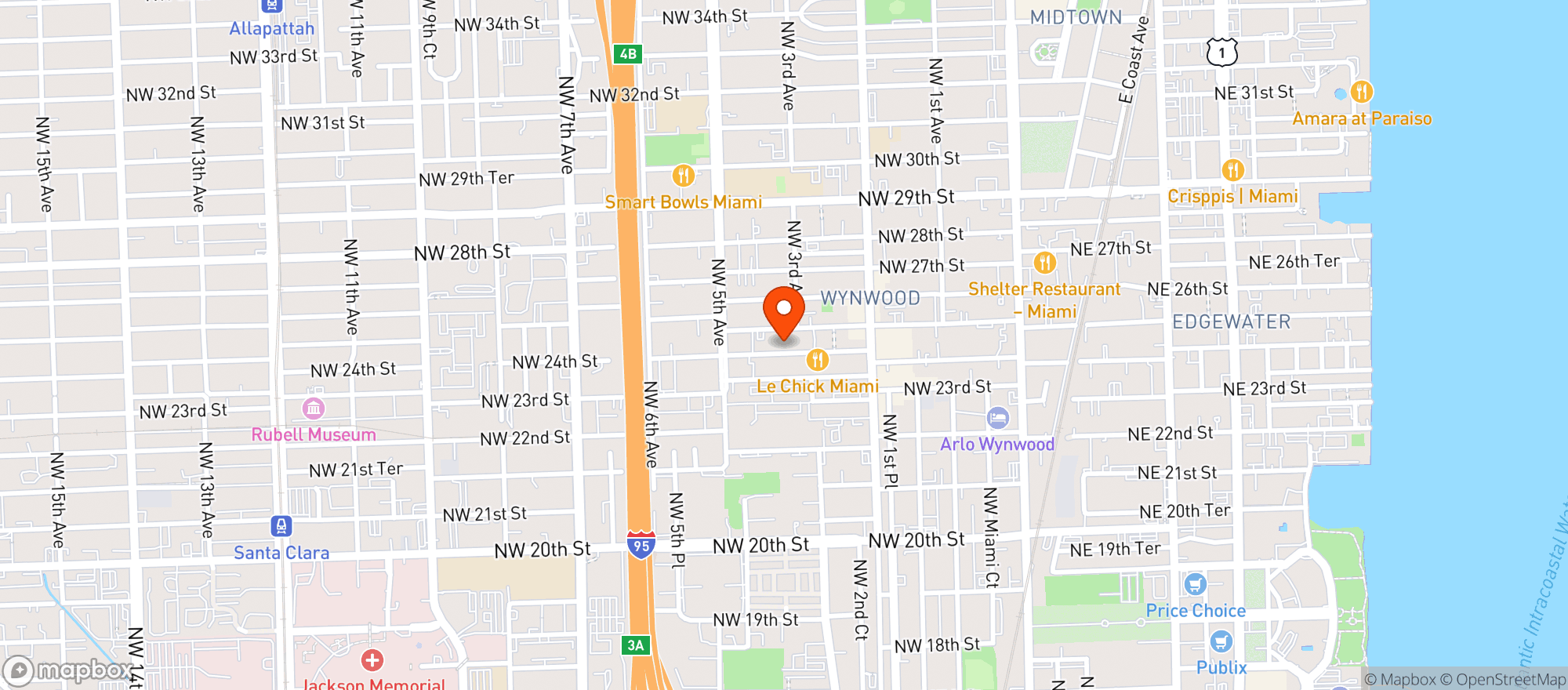 Map showing Doya