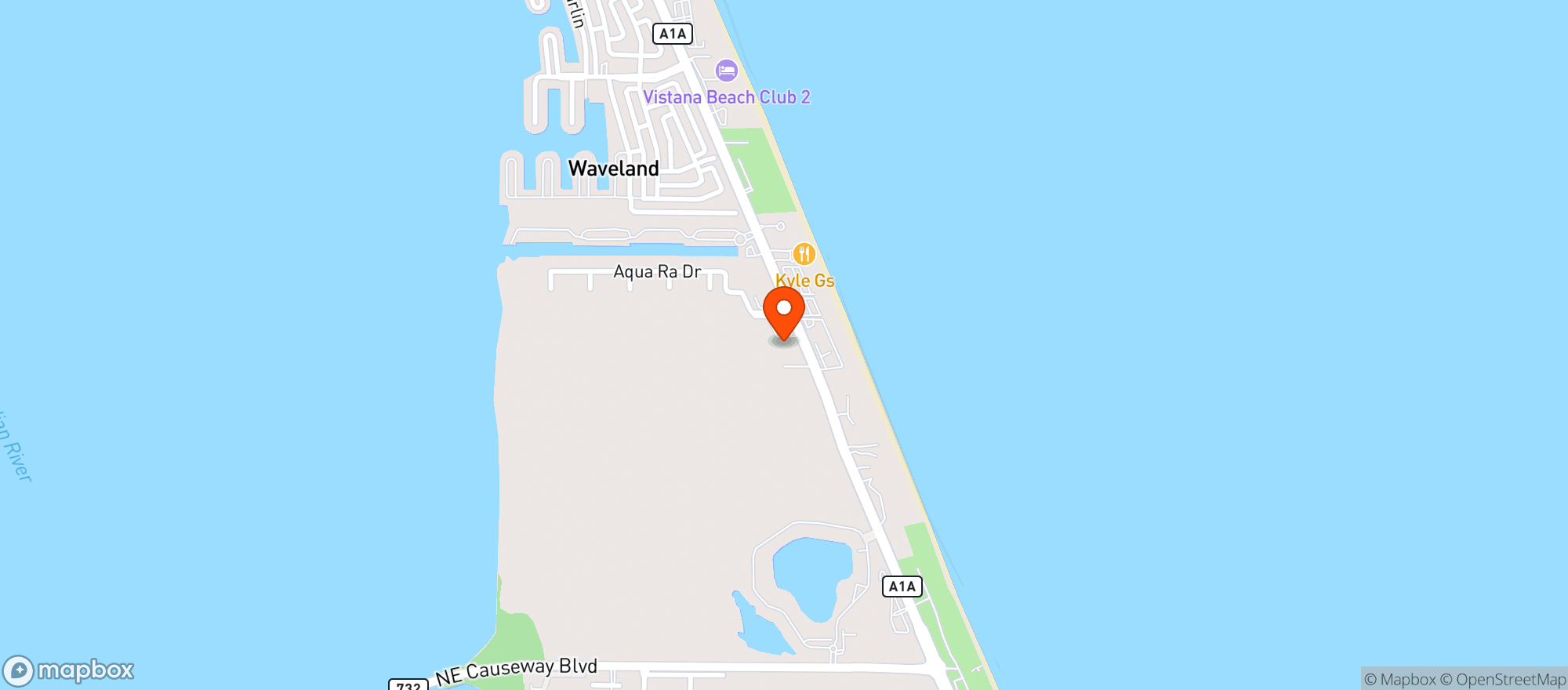 Map showing Island Wine And Liquors Inc