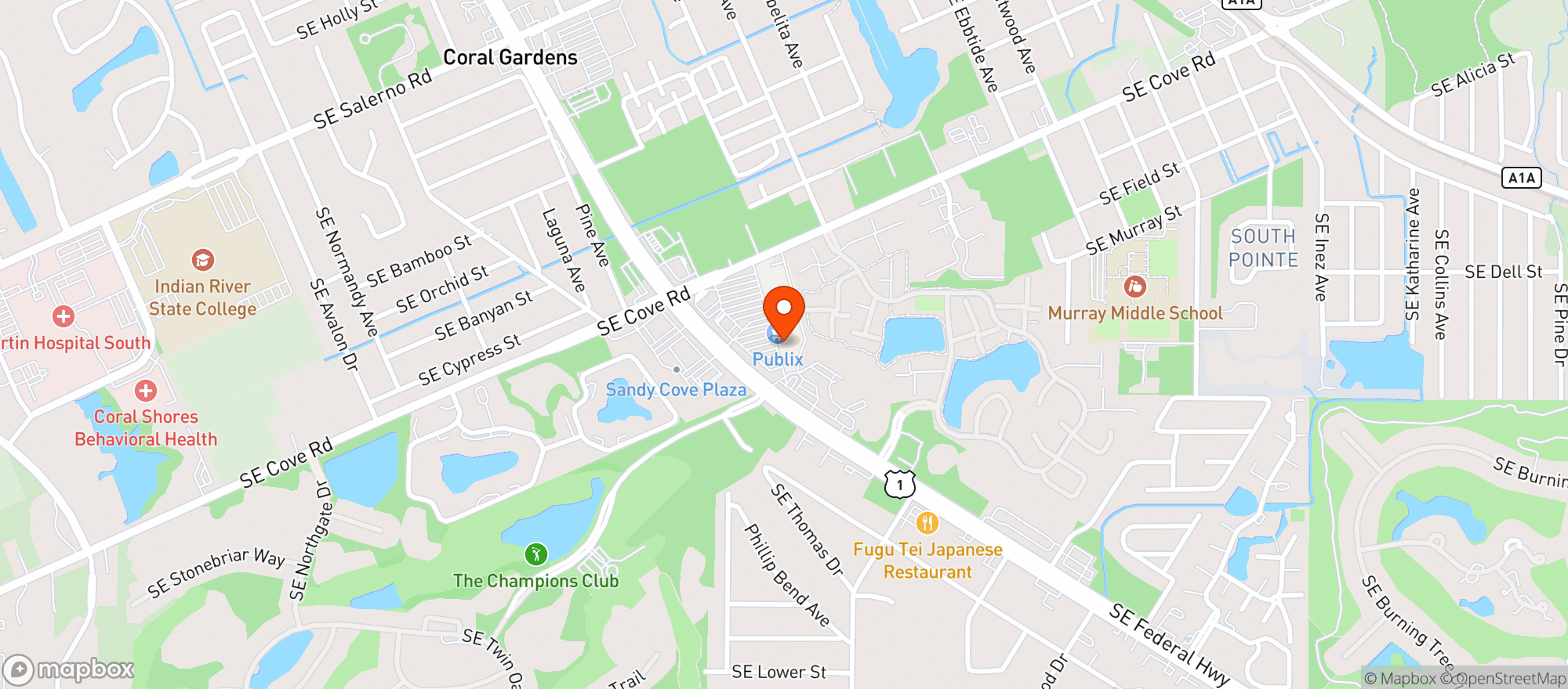 Map showing Star Liquors III