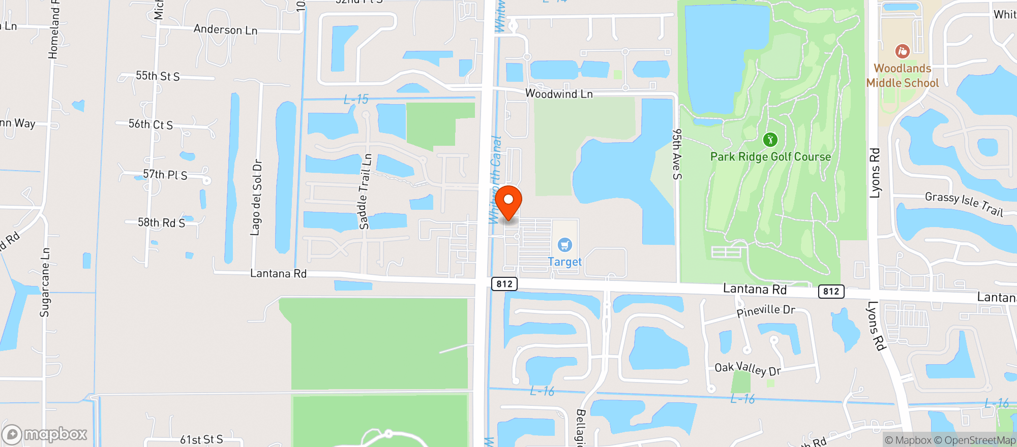 Map showing Abc Fine Wine & Spirits - Lake Worth