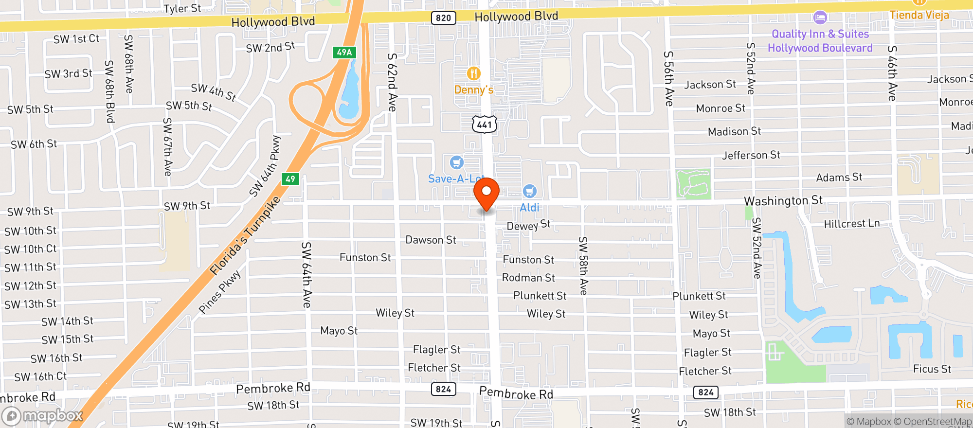 Map showing Cvs Pharmacy