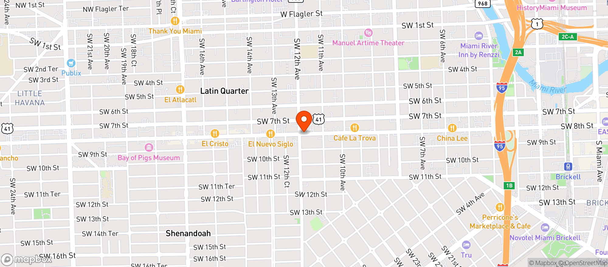 Map showing Cvs Pharmacy