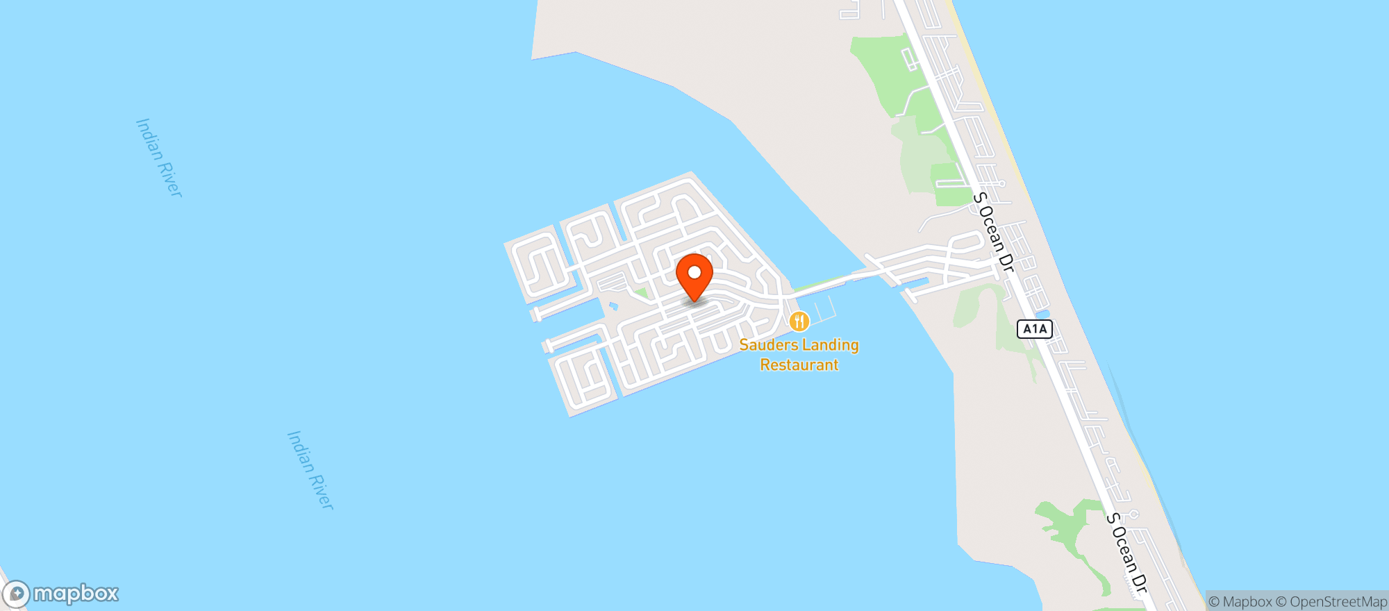 Map showing Royal Pineapple