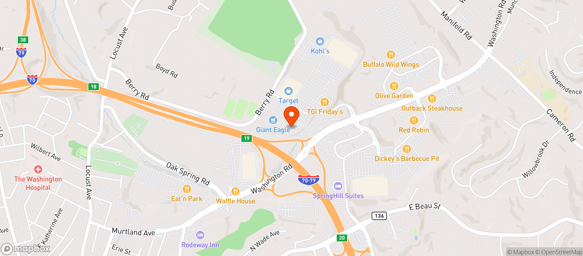 Map showing Gnc - 7314 - Strabane Square