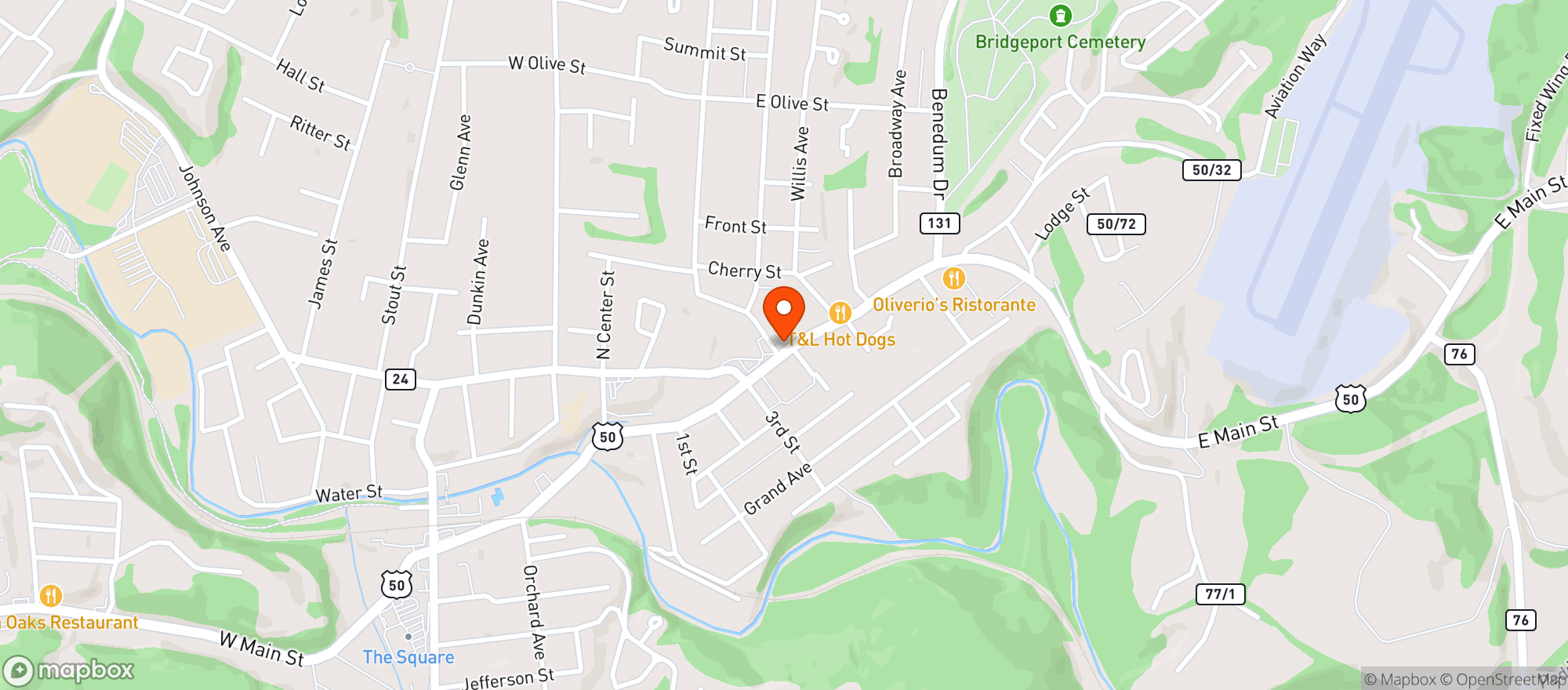 Map showing Bfs Foods, Inc #89