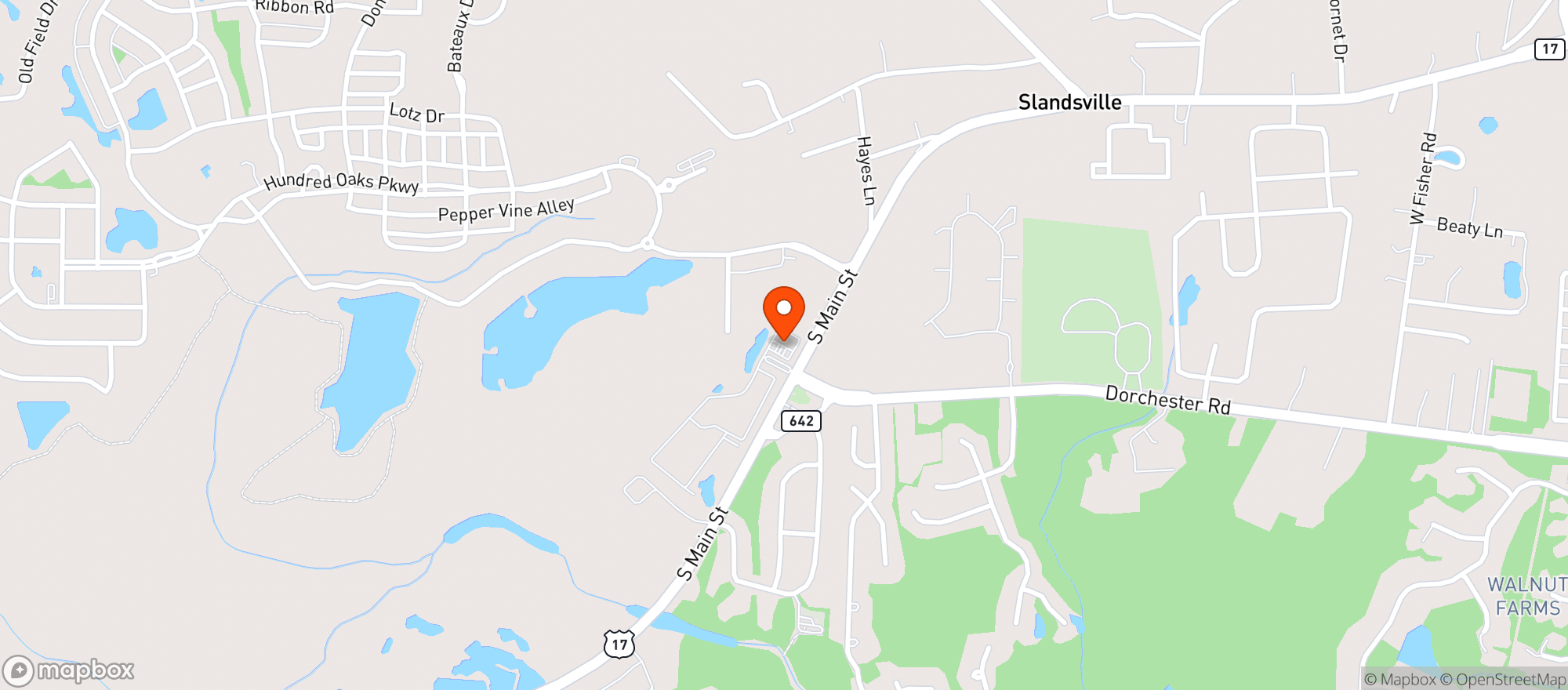 Map showing Parkers #80 (Chs)