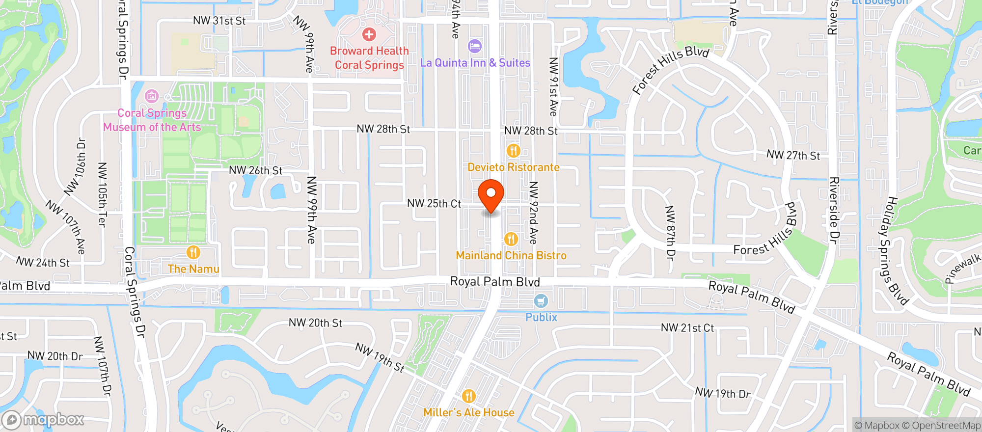 Map showing Total Wine & More