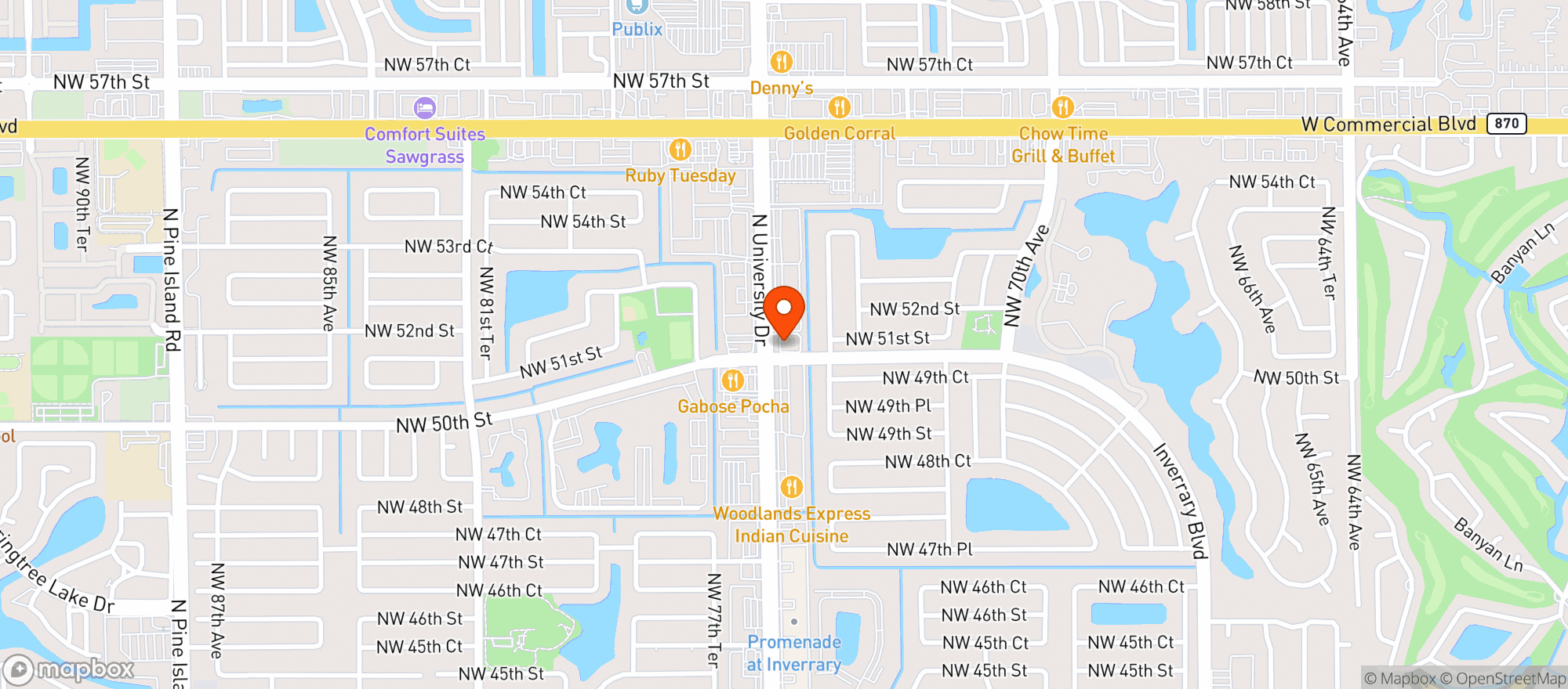 Map showing Star Wine & Spirits XV