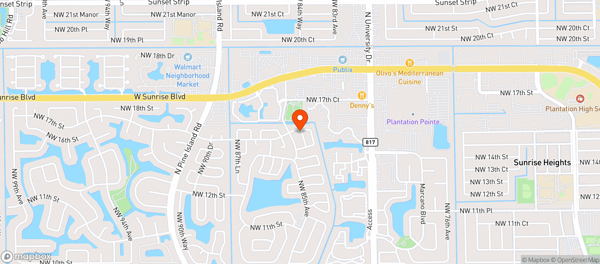 Map showing Gnc