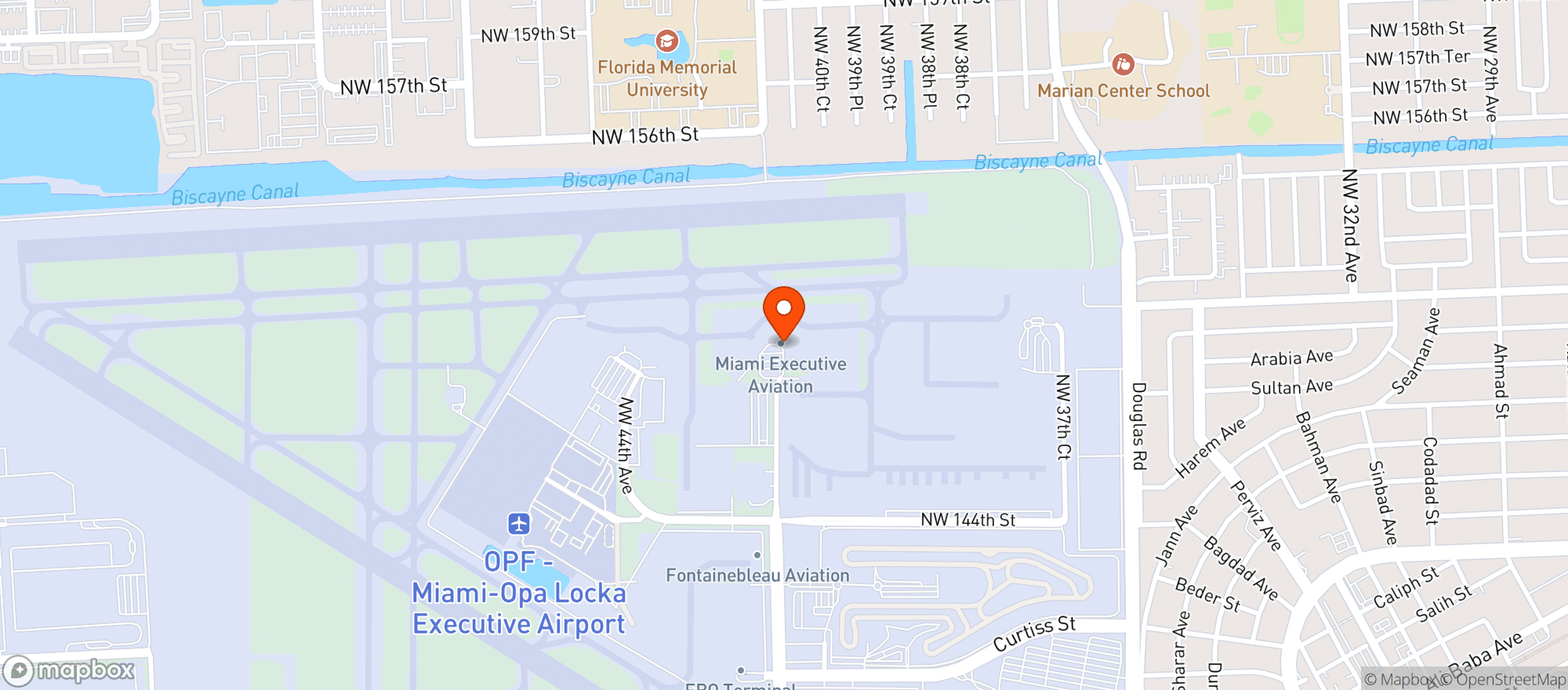 Map showing Dakota Duty Free