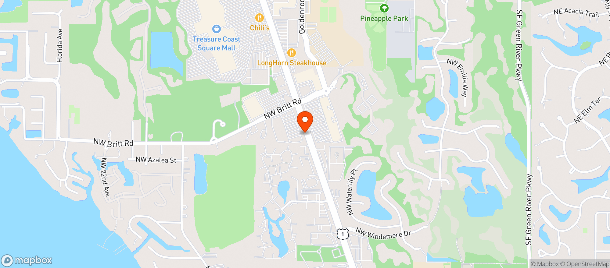 Map showing Fresh Market 262 - JEN