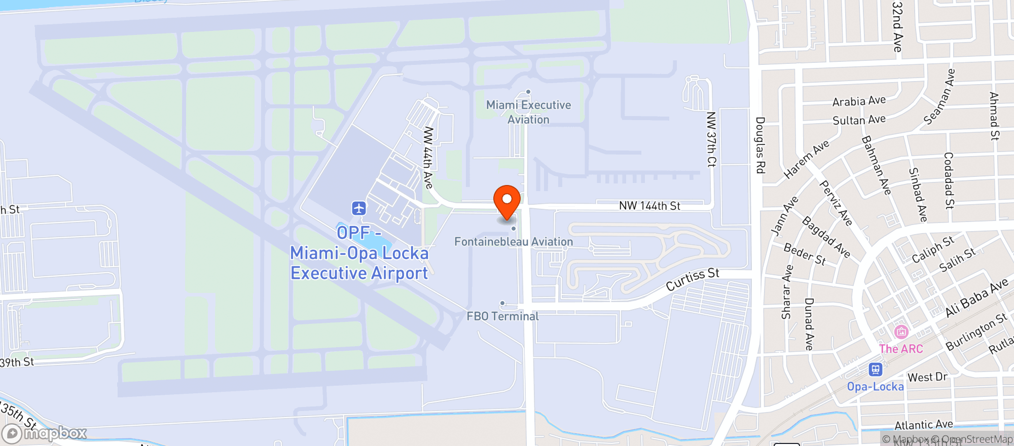 Map showing Coast Guard Exchange
