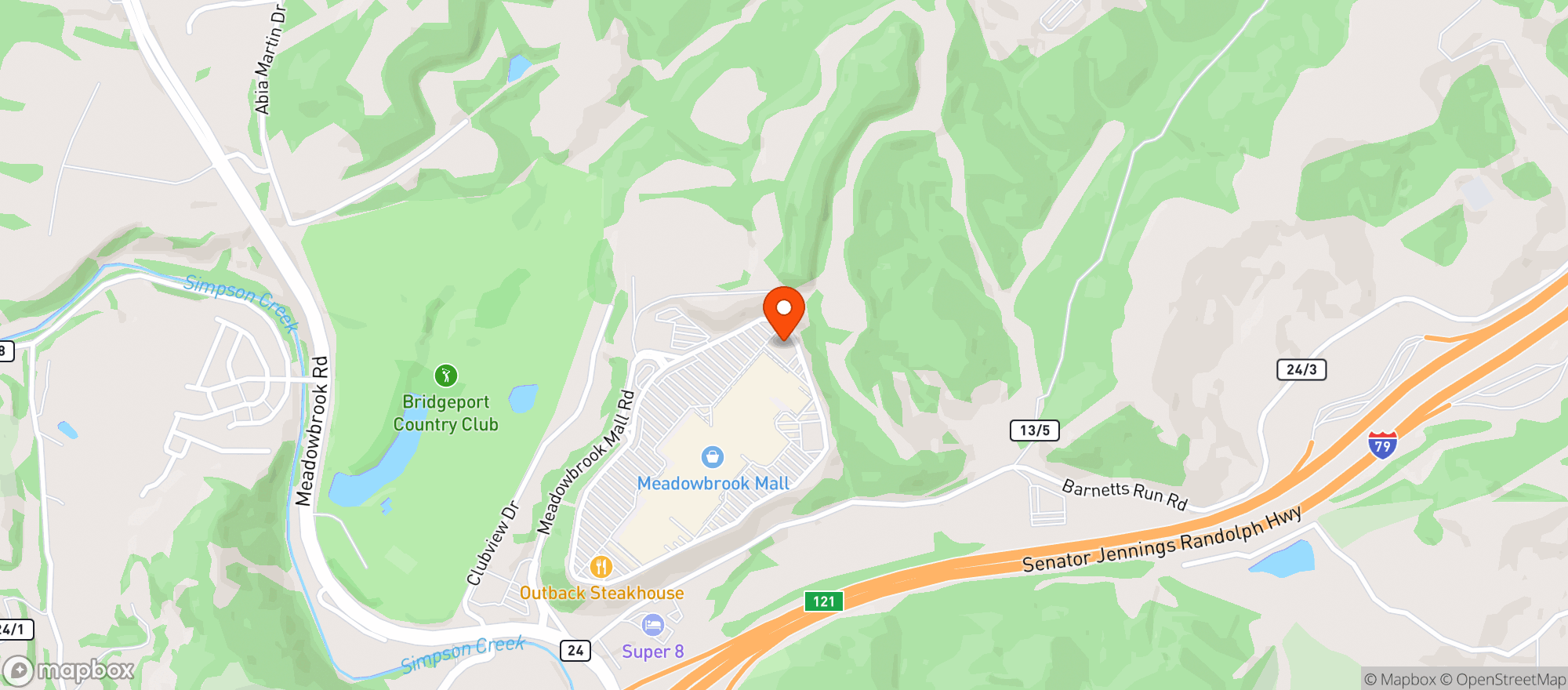 Map showing Gnc